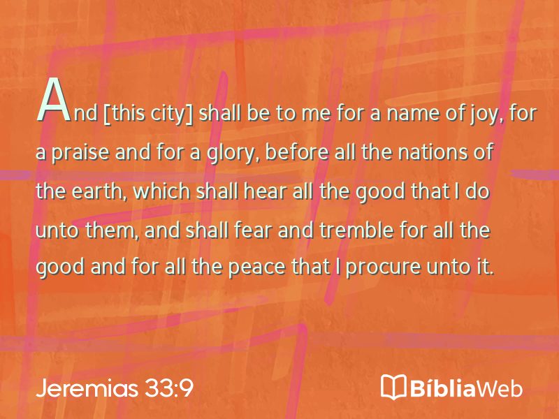 Jeremias 33:9 em imagem para compartilhar