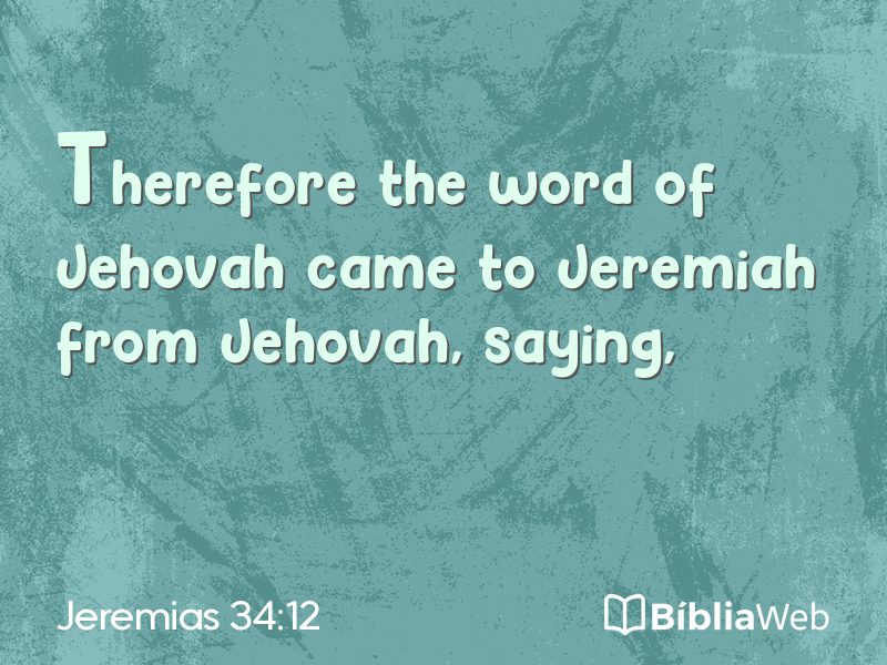 Jeremias 34:12 em imagem para compartilhar