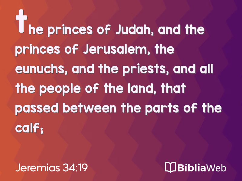 Jeremias 34:19 em imagem para compartilhar