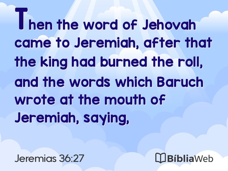 Jeremias 36:27 em imagem para compartilhar