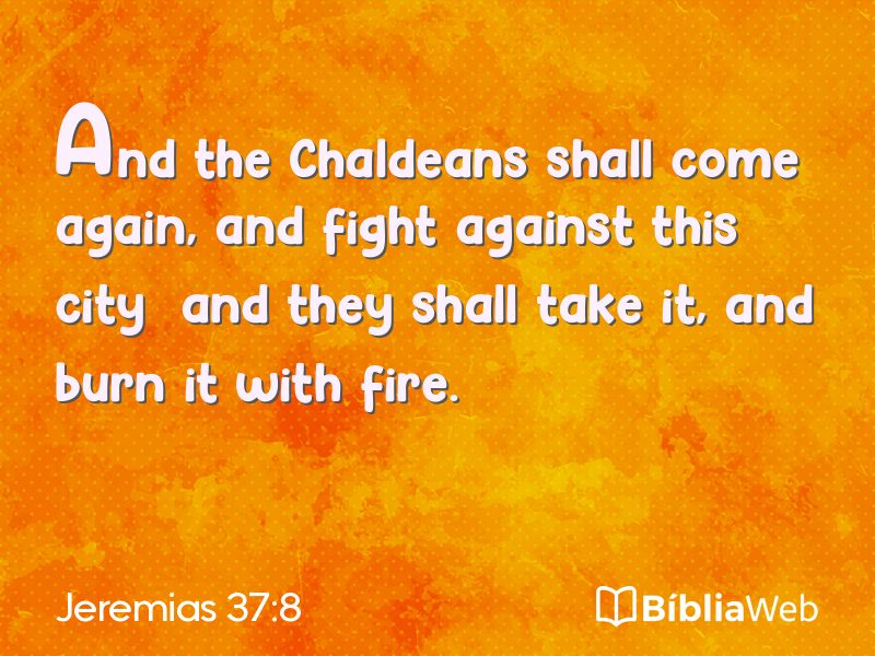 Jeremias 37:8 em imagem para compartilhar