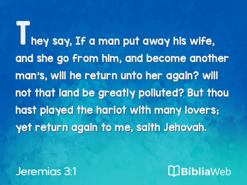 Jeremias 3:1 em imagem para compartilhar