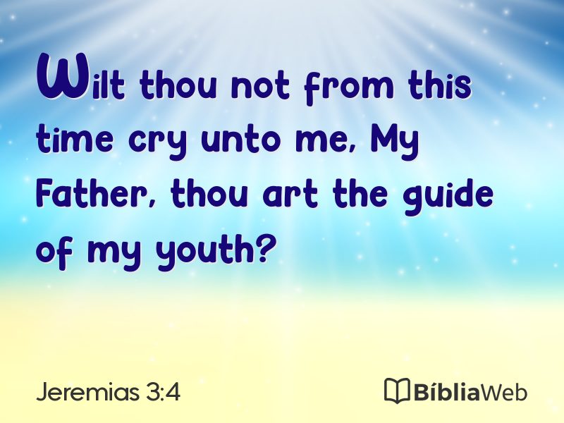 Jeremias 3:4 em imagem para compartilhar
