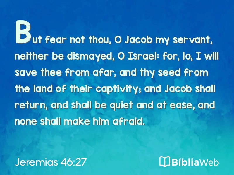 Jeremias 46:27 em imagem para compartilhar