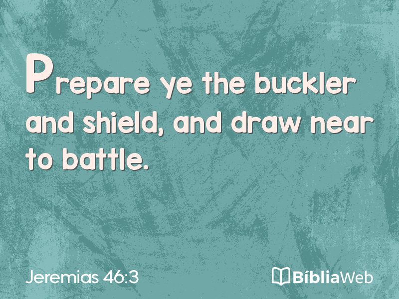 Jeremias 46:3 em imagem para compartilhar