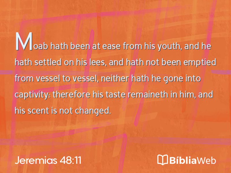 Jeremias 48:11 em imagem para compartilhar