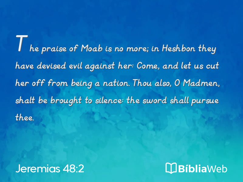 Jeremias 48:2 em imagem para compartilhar