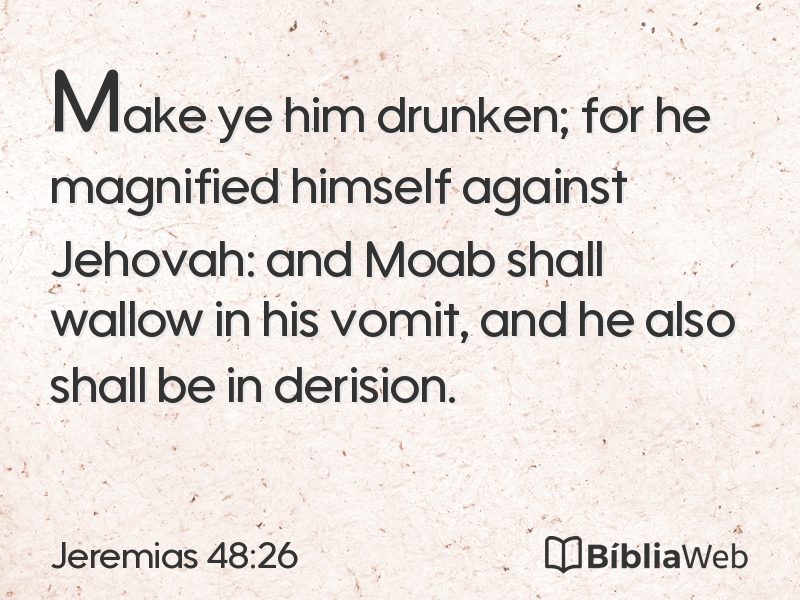 Jeremias 48:26 em imagem para compartilhar