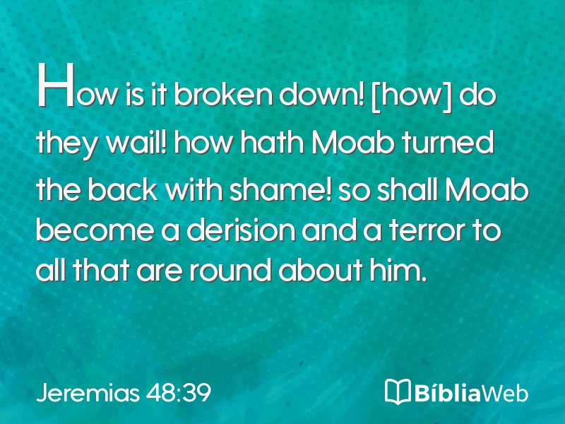 Jeremias 48:39 em imagem para compartilhar