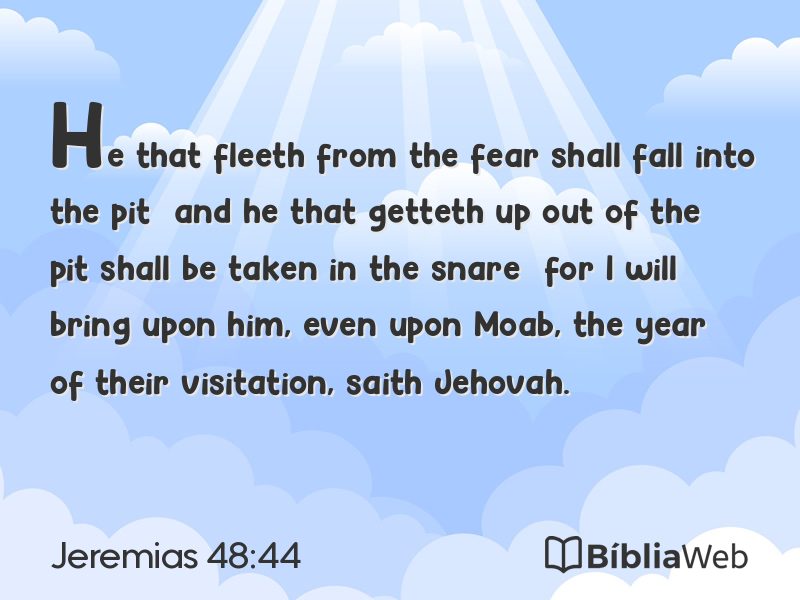 Jeremias 48:44 em imagem para compartilhar