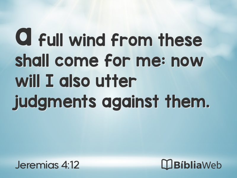Jeremias 4:12 em imagem para compartilhar