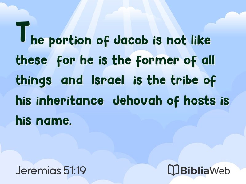 Jeremias 51:19 em imagem para compartilhar