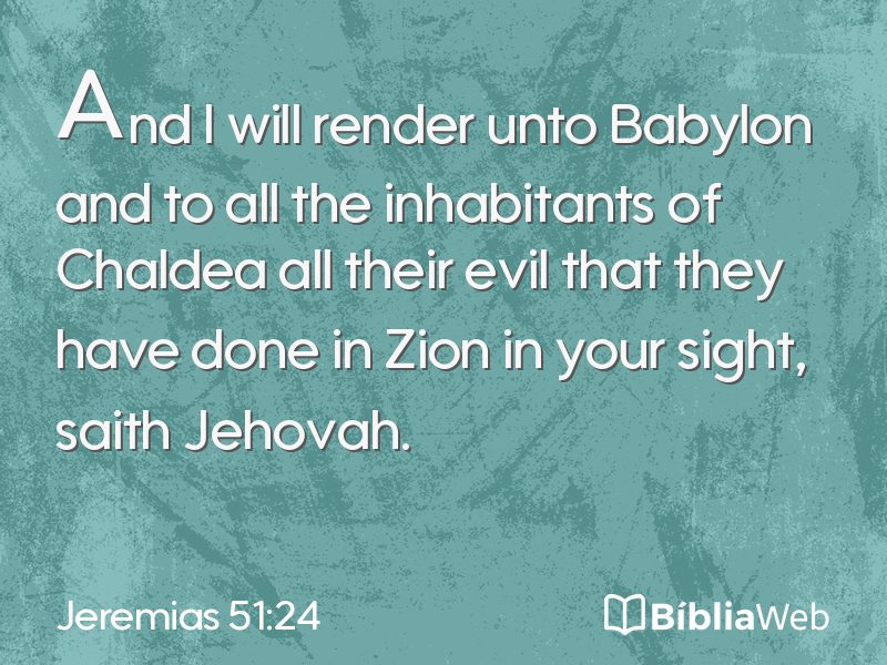 Jeremias 51:24 em imagem para compartilhar