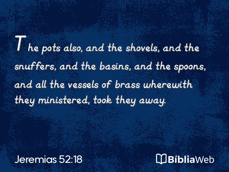 Jeremias 52:18 em imagem para compartilhar