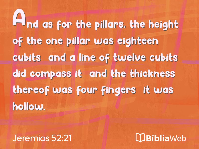 Jeremias 52:21 em imagem para compartilhar