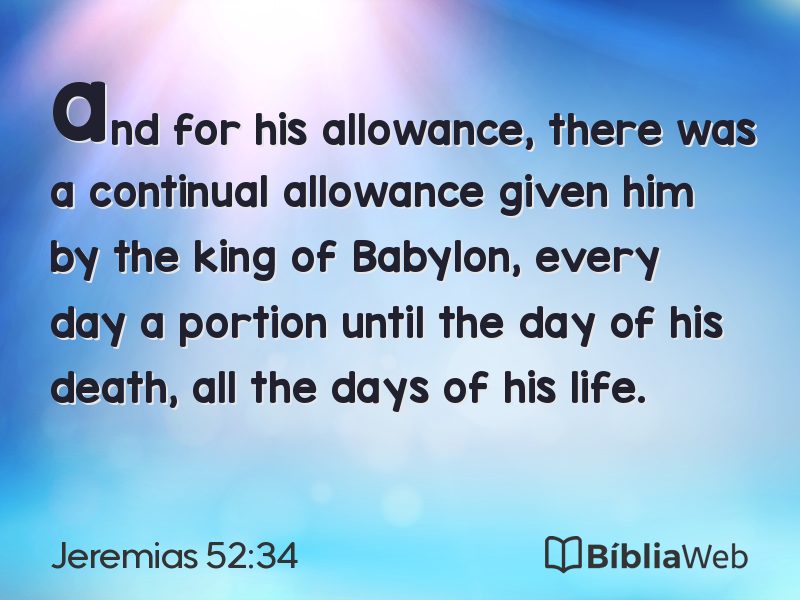 Jeremias 52:34 em imagem para compartilhar