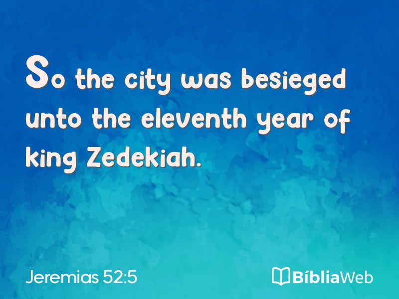 Jeremias 52:5 em imagem para compartilhar
