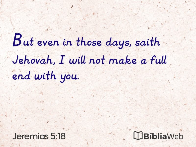 Jeremias 5:18 em imagem para compartilhar