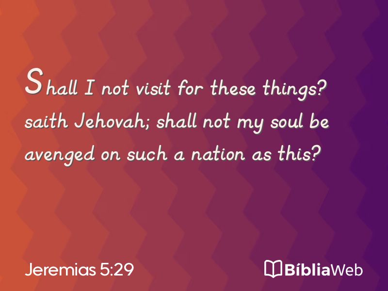 Jeremias 5:29 em imagem para compartilhar