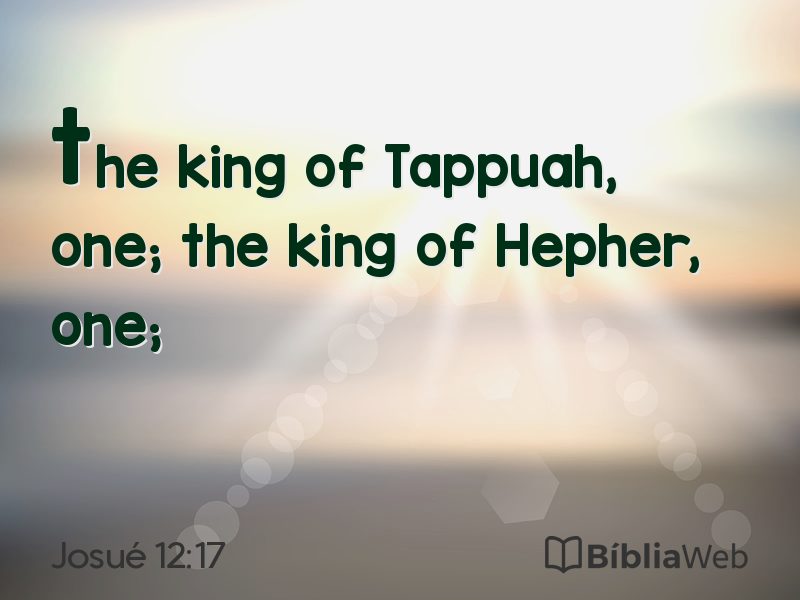Josué 12:17 em imagem para compartilhar