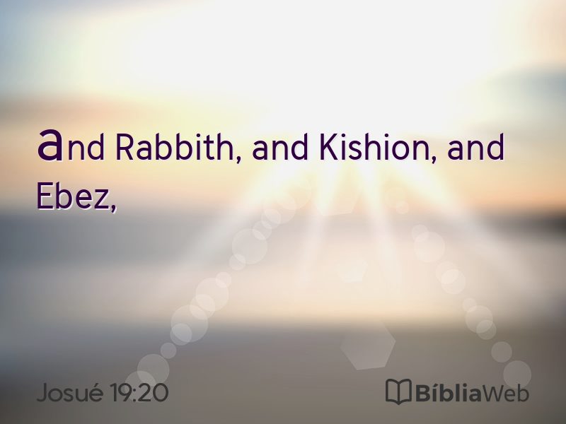 Josué 19:20 em imagem para compartilhar