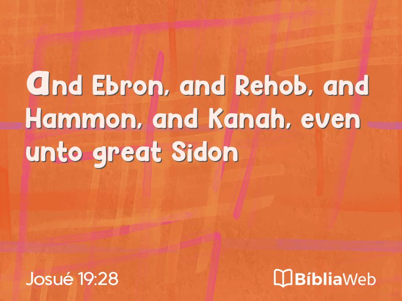 Josué 19:28 em imagem para compartilhar
