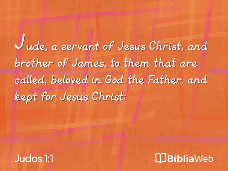 Judas 1:1 em imagem para compartilhar