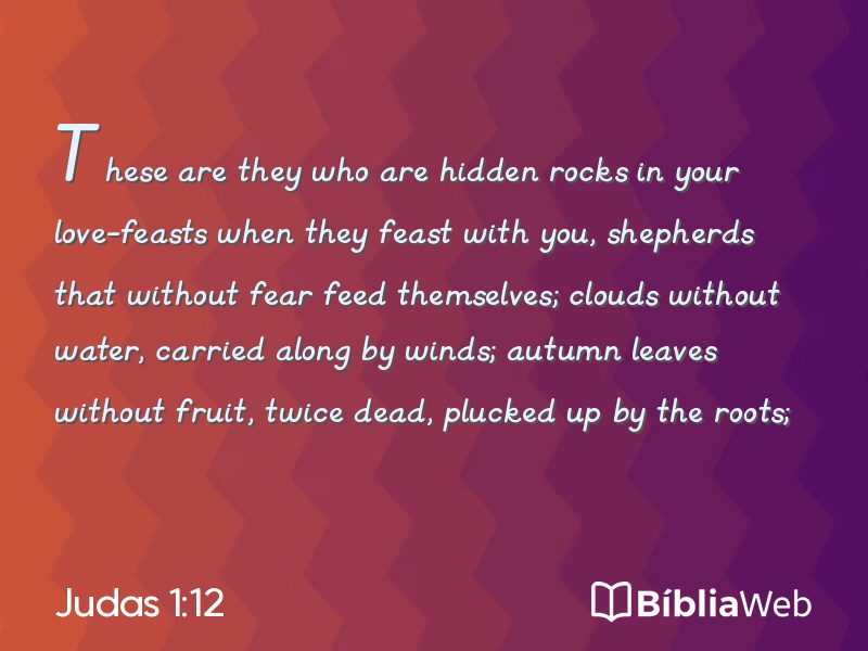 Judas 1:12 em imagem para compartilhar