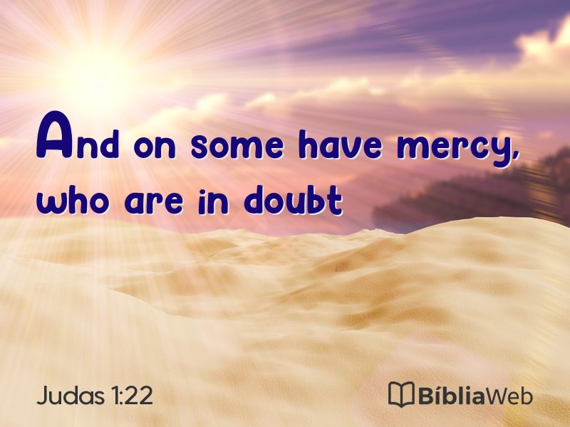 Judas 1:22 em imagem para compartilhar