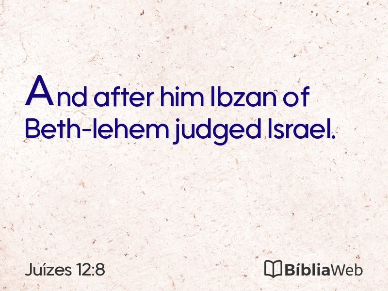 Juízes 12:8 em imagem para compartilhar