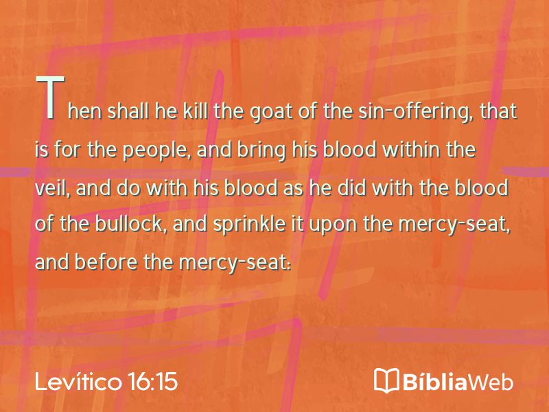 Levítico 16:15 em imagem para compartilhar