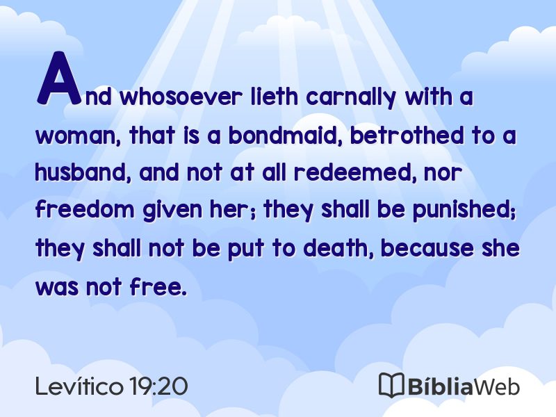 Levítico 19:20 em imagem para compartilhar