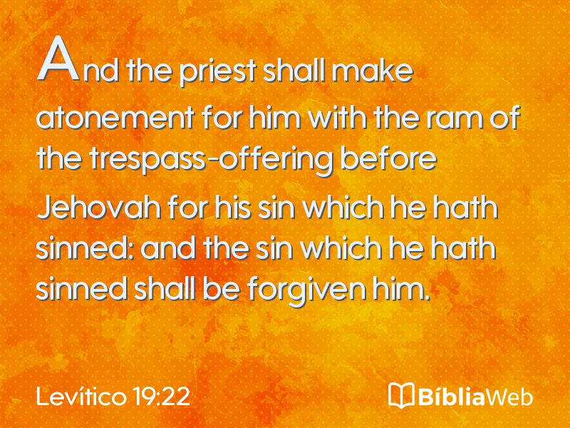 Levítico 19:22 em imagem para compartilhar