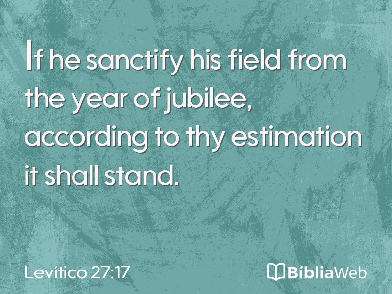 Levítico 27:17 em imagem para compartilhar