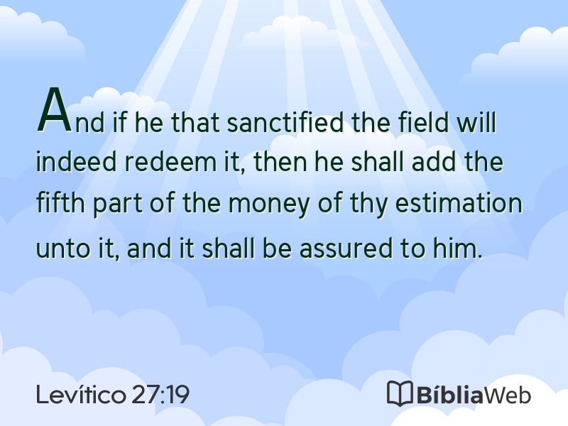 Levítico 27:19 em imagem para compartilhar