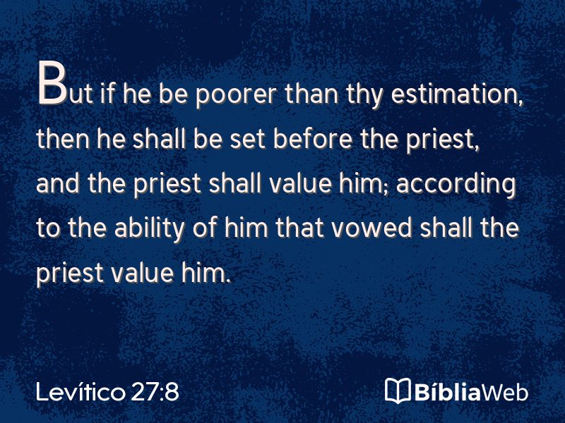 Levítico 27:8 em imagem para compartilhar