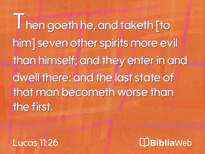 Lucas 11:26 em imagem para compartilhar