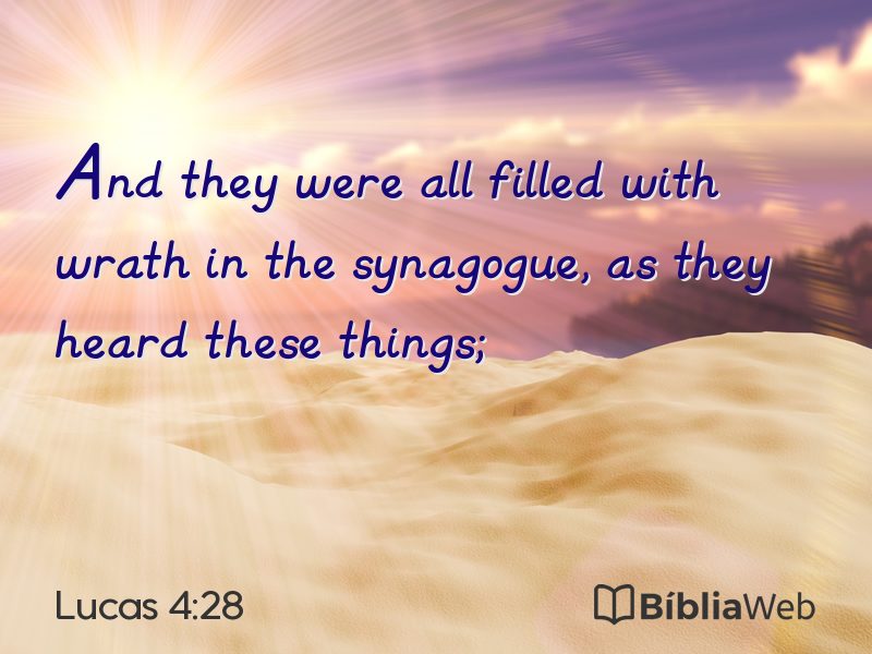 Lucas 4:28 em imagem para compartilhar