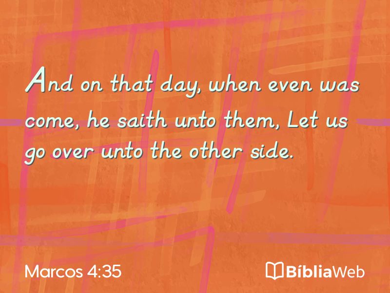 Marcos 4:35 em imagem para compartilhar