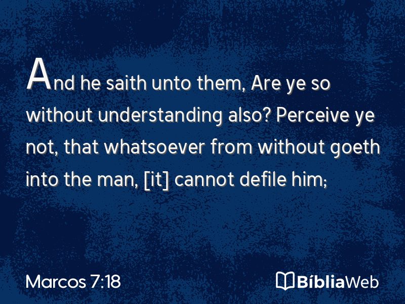 Marcos 7:18 em imagem para compartilhar