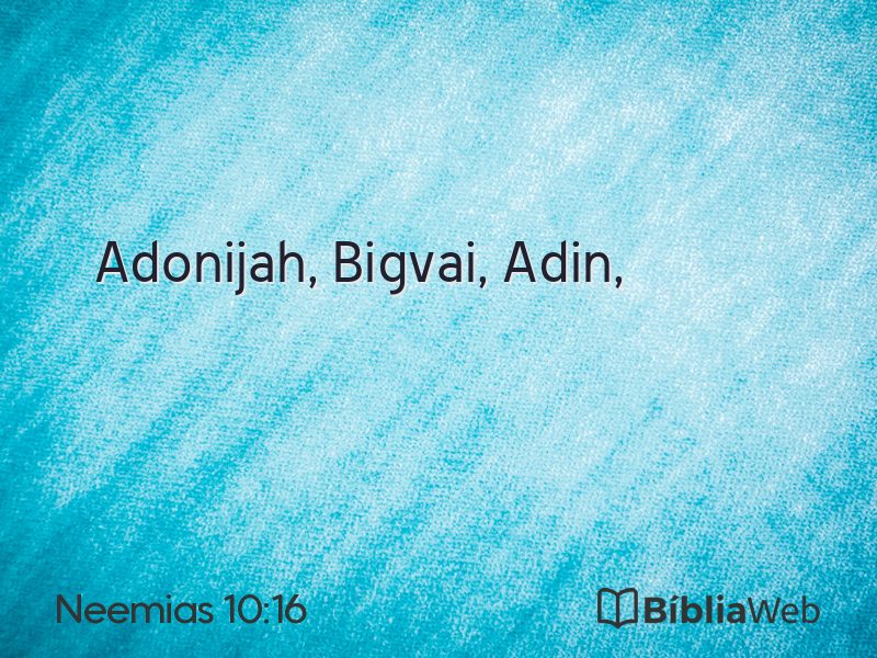 Neemias 10:16 em imagem para compartilhar