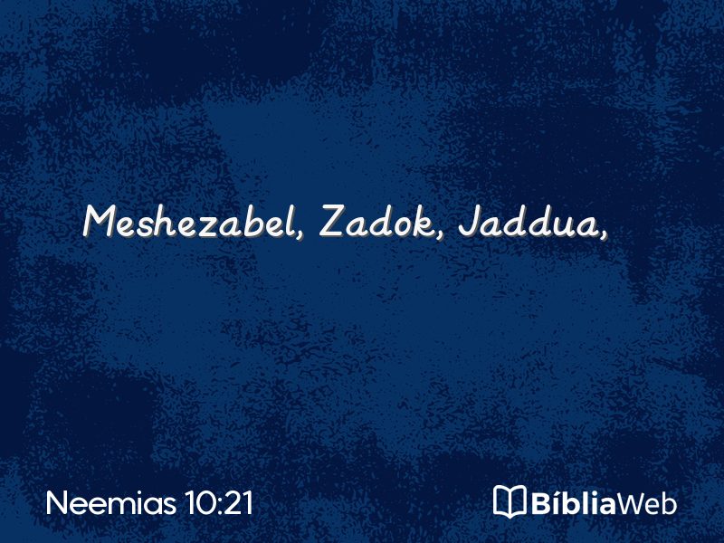 Neemias 10:21 em imagem para compartilhar