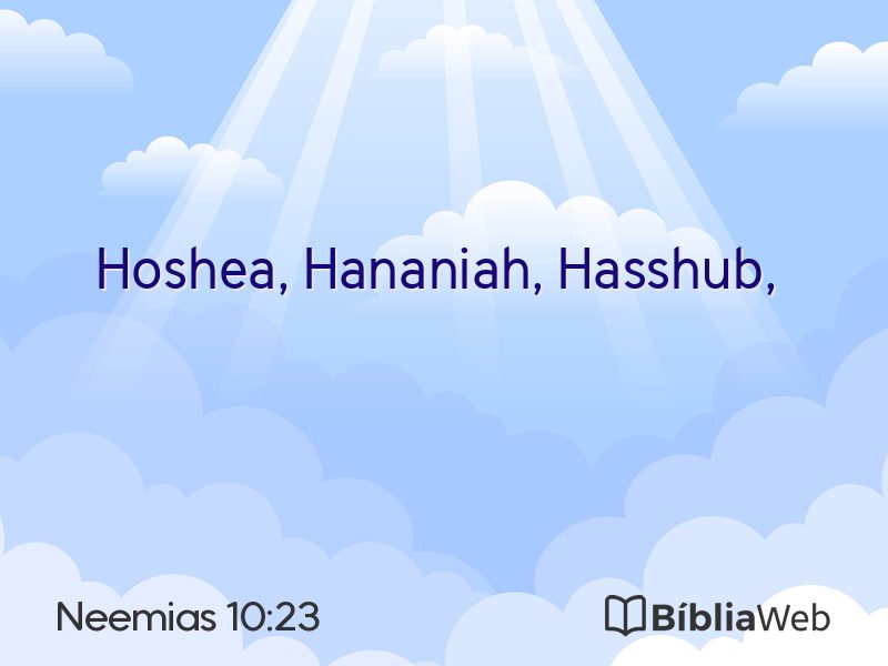 Neemias 10:23 em imagem para compartilhar