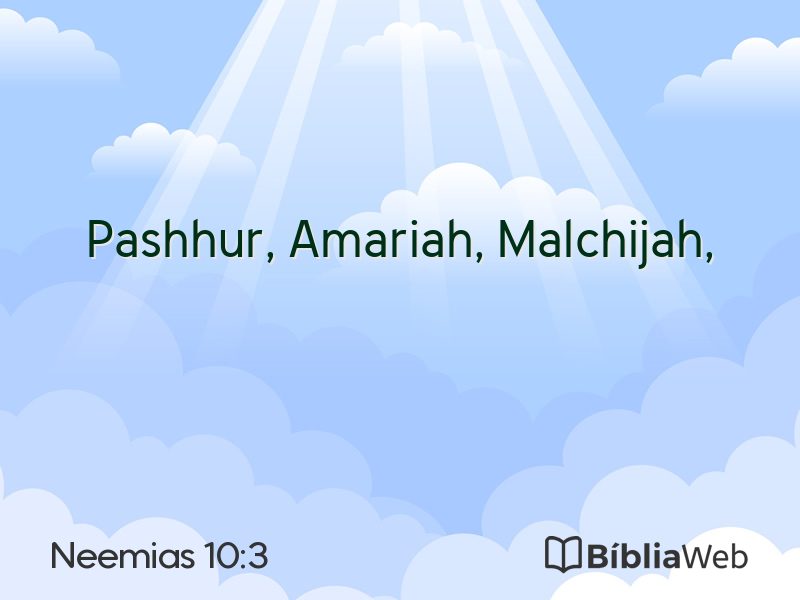 Neemias 10:3 em imagem para compartilhar