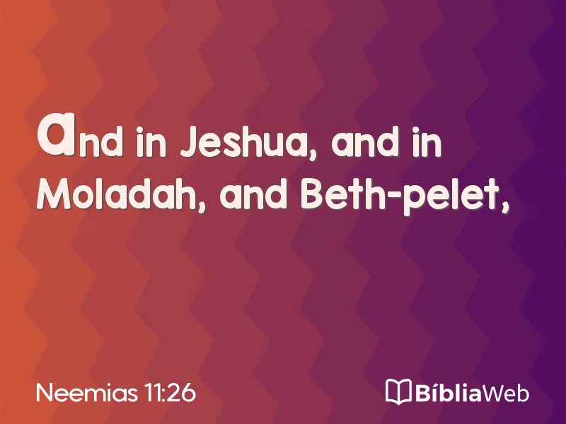 Neemias 11:26 em imagem para compartilhar