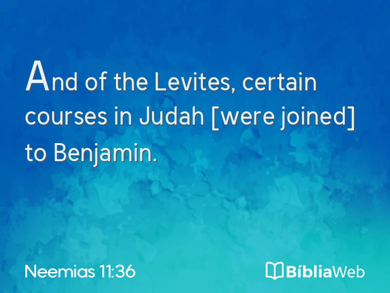 Neemias 11:36 em imagem para compartilhar