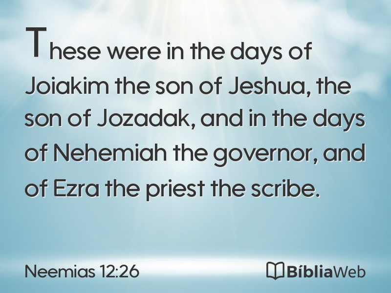 Neemias 12:26 em imagem para compartilhar
