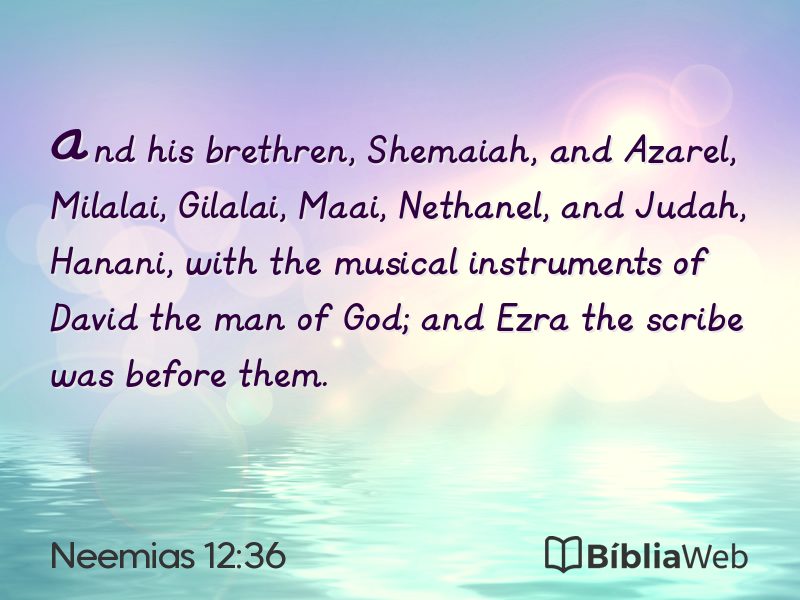 Neemias 12:36 em imagem para compartilhar