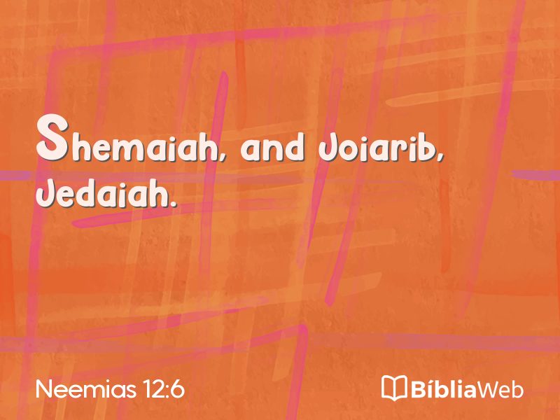 Neemias 12:6 em imagem para compartilhar
