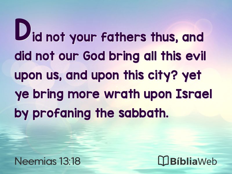 Neemias 13:18 em imagem para compartilhar